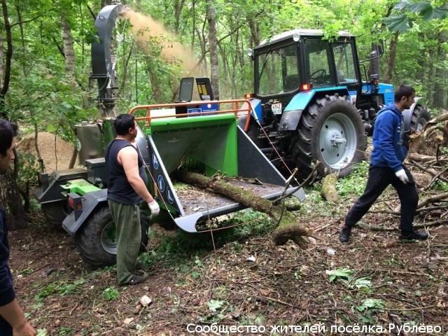 Начались работы по измельчению сухостоя в нашем лесу - нужна помощь жителей! Начались работы по измельчению сухостоя в нашем лесу - нужна помощь жителей!